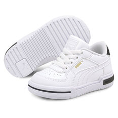 Puma CA Pro Heritage Kids Casual Shoes, White/Black, rebel_hi-res