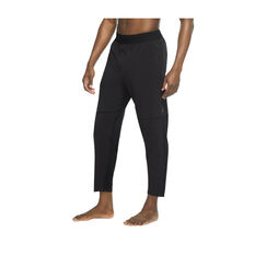 Nike Mens Yoga Trousers Black S, Black, rebel_hi-res