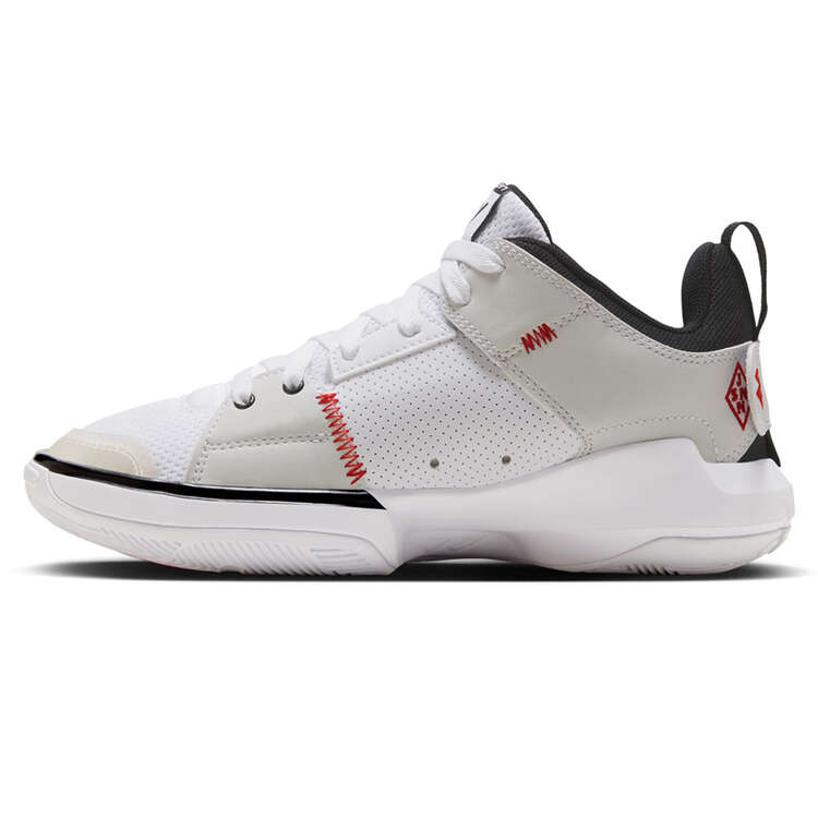 Jordan One Take 5 GS Kids Basketball Shoes White/Red US 4, White/Red, rebel_hi-res