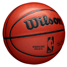 Wilson NBA Authentic Series Indoor Basketball Orange 7, , rebel_hi-res