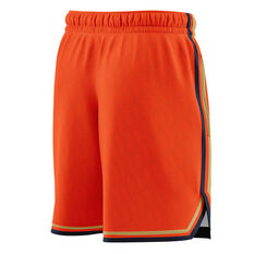 Cairns Taipans 2021/22 Mens Authentic Home Shorts Orange M, Orange, rebel_hi-res