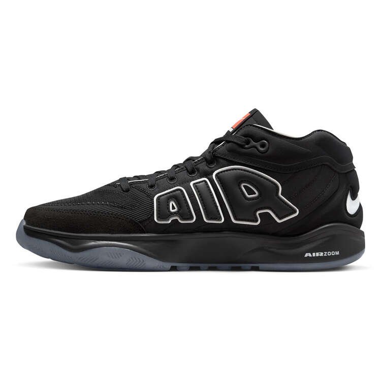 Nike Air Zoom G.T. Hustle 2 All Star Basketball Shoes, Black/White, rebel_hi-res