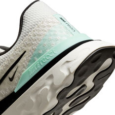 Nike React Infinity Run Flyknit 3 Mens Running Shoes, Black/White, rebel_hi-res