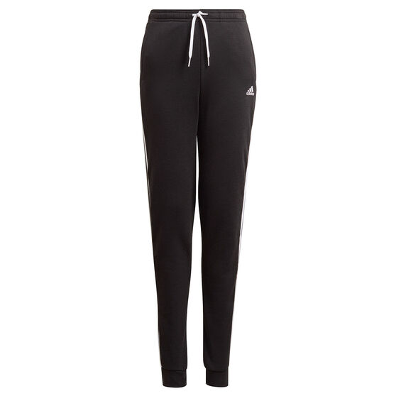 adidas Girls Essential 3S French Terry Pants, , rebel_hi-res