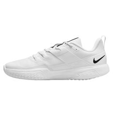 NikeCourt Vapor Lite Mens Hard Court Tennis Shoes White/Black US 7, White/Black, rebel_hi-res