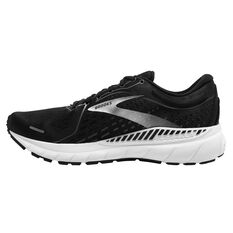 Brooks Adrenaline GTS 21 2E Mens Running Shoes Black/White US 8, Black/White, rebel_hi-res
