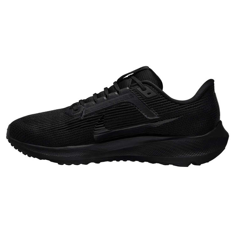 Nike Air Zoom Pegasus 40 Mens Running Shoes Black US 7, Black, rebel_hi-res