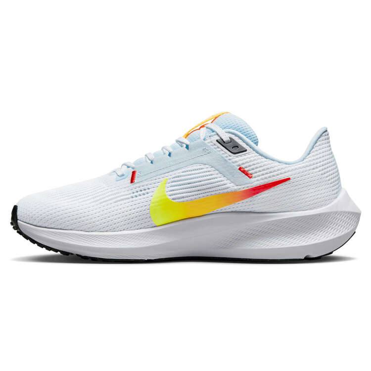 Nike Air Zoom Pegasus 40 Womens Running Shoes White US 6, White, rebel_hi-res