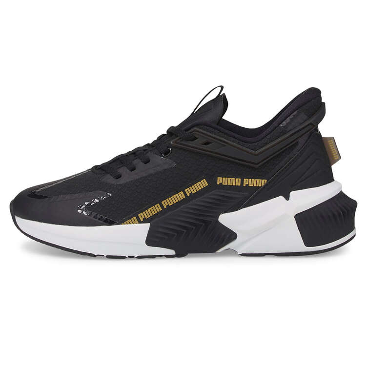 Puma Provoke XT FTR Womens Casual Shoes Black/Gold US 11, Black/Gold, rebel_hi-res