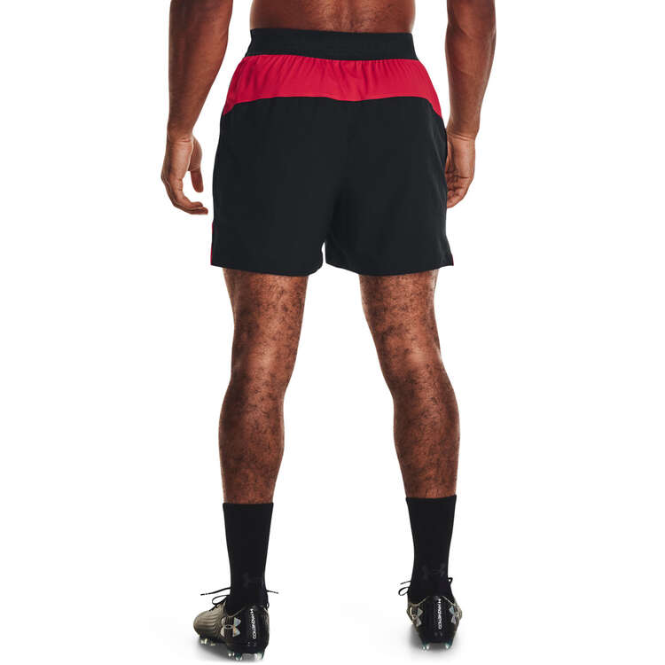 Essendon Bombers 2023 Mens Training Shorts, Black, rebel_hi-res