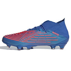 adidas Predator Edge .1 Football Boots Blue/Red US Mens 5 / Womens 6, Blue/Red, rebel_hi-res