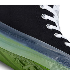 Chuck Taylor All Star CX Colourblocked High Top Mens Casual Shoes Black/Green US 8, Black/Green, rebel_hi-res