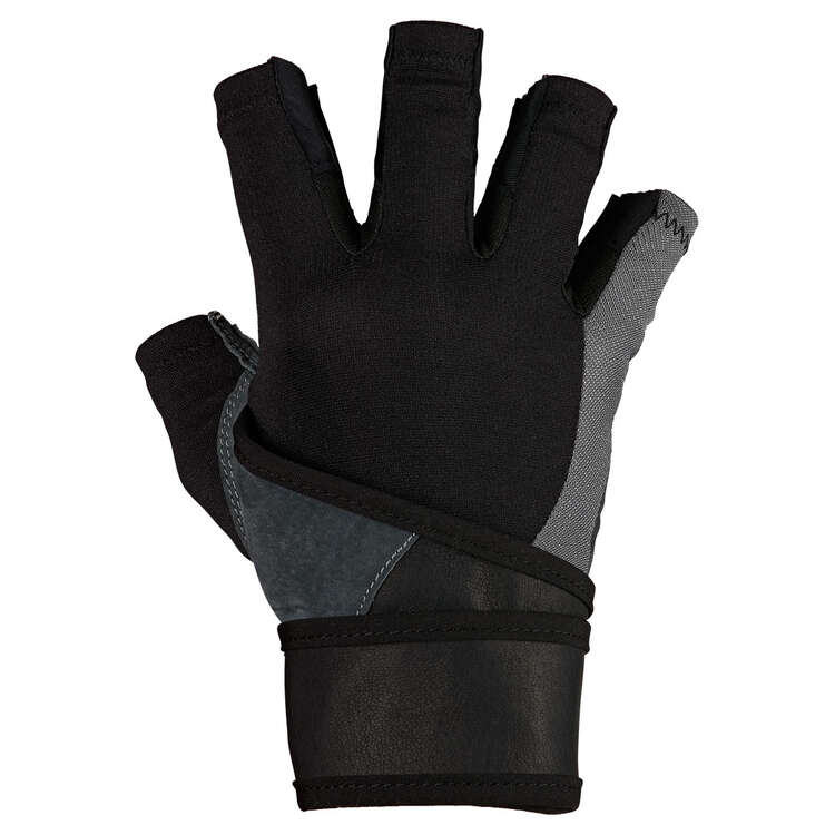 Harbinger BioFlex Elite Wrist Wrap Glove, Grey, rebel_hi-res
