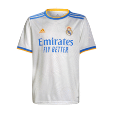 Real Madrid 2021/22 Youth Replica Home Jersey White 8, White, rebel_hi-res