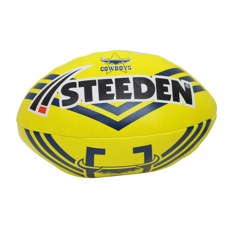 Steeden NRL North Queensland Cowboys Sponge Supporter Ball, , rebel_hi-res