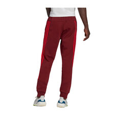 adidas Mens Sportswear Future Icons 3-Stripes Pants, Red, rebel_hi-res