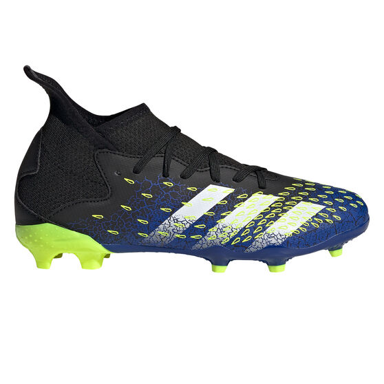 adidas Predator Freak .3 Kids Football Boots Black US 11, Black, rebel_hi-res
