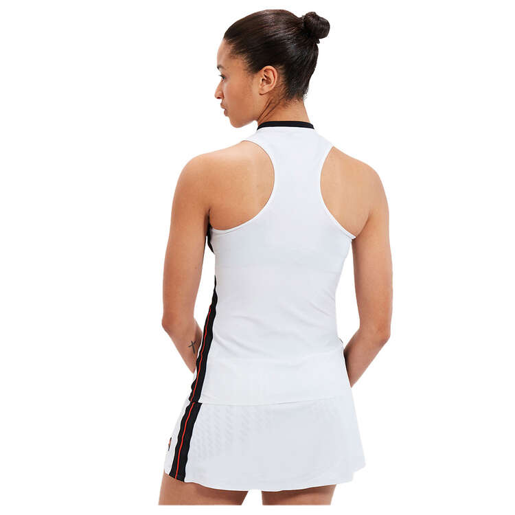 Ellesse Womens Tennis Freden Vest, White, rebel_hi-res
