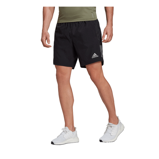 adidas Mens Own The Run Running Shorts Black XL, Black, rebel_hi-res