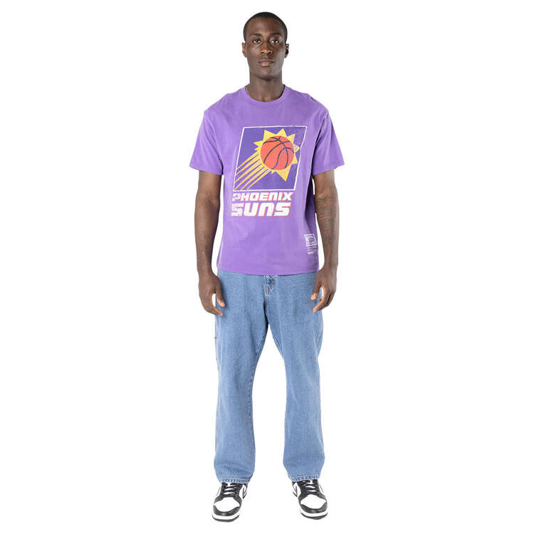 Pheonix Suns Mens Big Logo Tee, Purple, rebel_hi-res