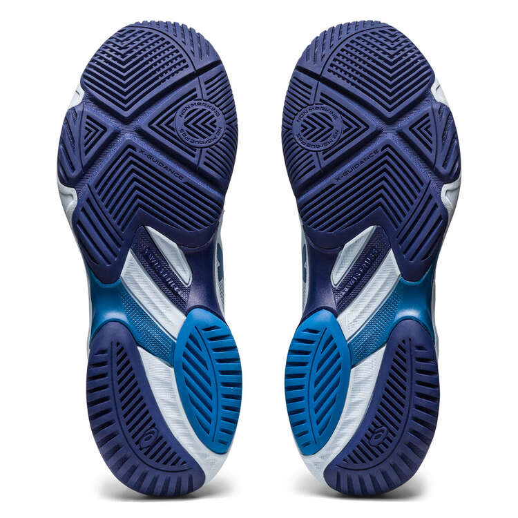 Asics Netburner Ballistic FF 3 Womens Netball Shoes, Blue, rebel_hi-res