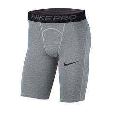 Nike Power Mens Shorts Grey S, Grey, rebel_hi-res