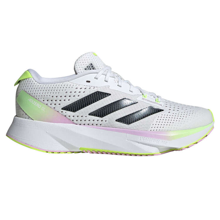 adidas Adizero SL Womens Running Shoes Green/Purple US 6, Green/Purple, rebel_hi-res