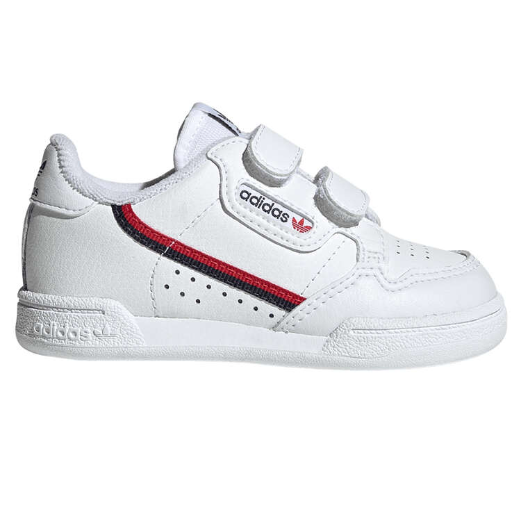 adidas Originals Continental 80 Toddlers Shoes White US 6, White, rebel_hi-res
