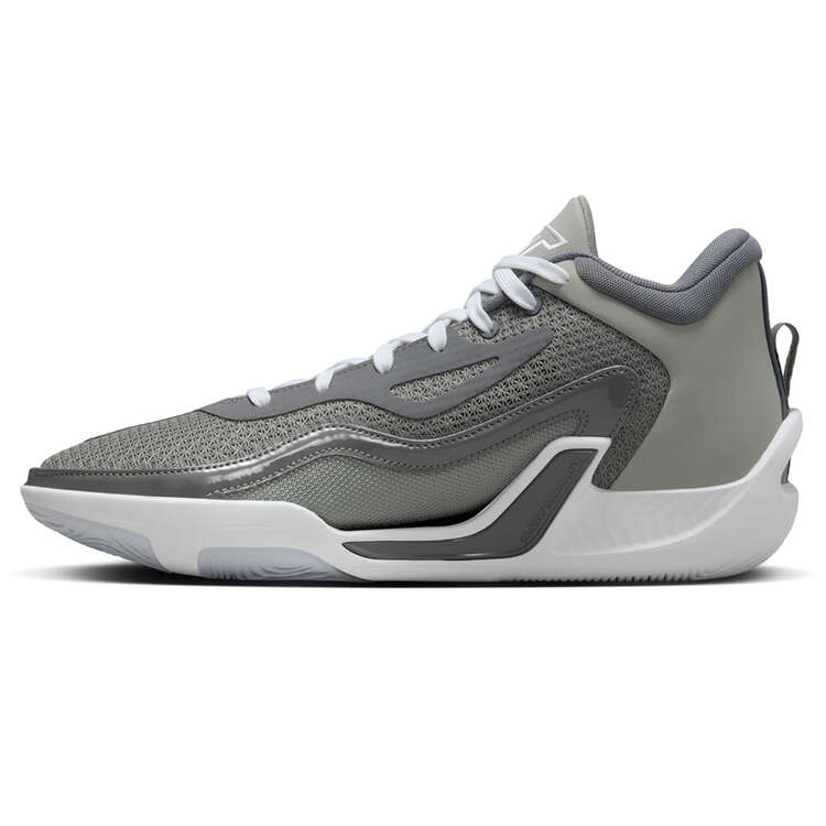 Jordan Tatum 1 Cool Grey Basketball Shoes Grey/White US Mens 7 / Womens 8.5, Grey/White, rebel_hi-res