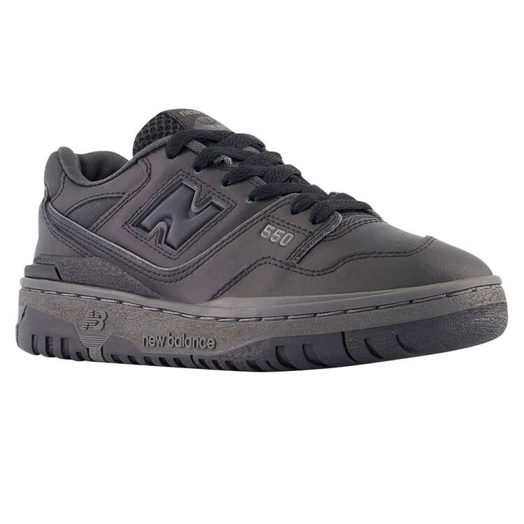 New Balance BB550 GS Kids Casual Shoes, Black, rebel_hi-res