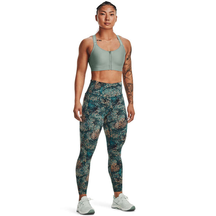 Under Armour Womens Meridian Ankle Tights Green XS, Green, rebel_hi-res