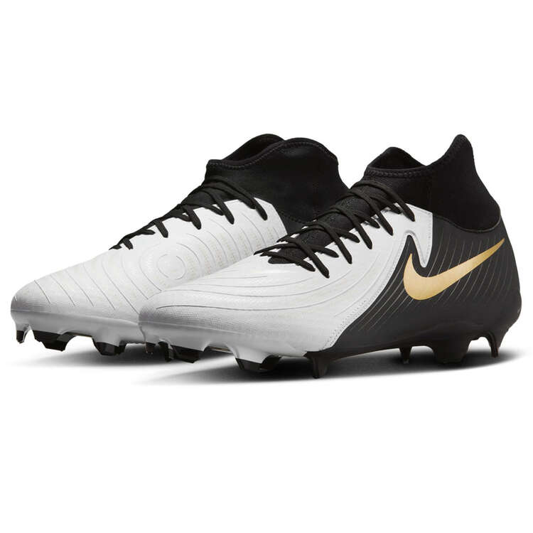 Nike Phantom Luna 2 Academy Football Boots, White/Black, rebel_hi-res