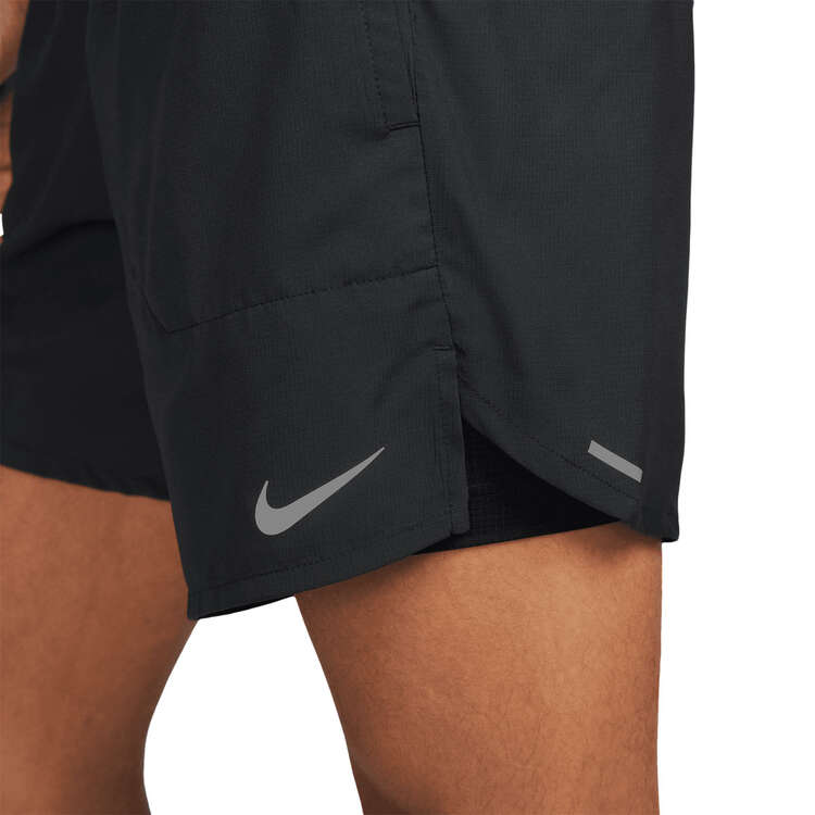 Nike Mens Dri-FIT Stride 2-in-1 Running Shorts, Black, rebel_hi-res