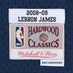 Cleveland Cavaliers LeBron James Mens 2003/04 Road Swingman Jersey, Blue, rebel_hi-res