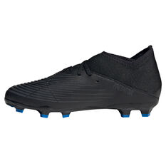 adidas Predator Edge .3 Kids Football Boots Black/White US 11, Black/White, rebel_hi-res