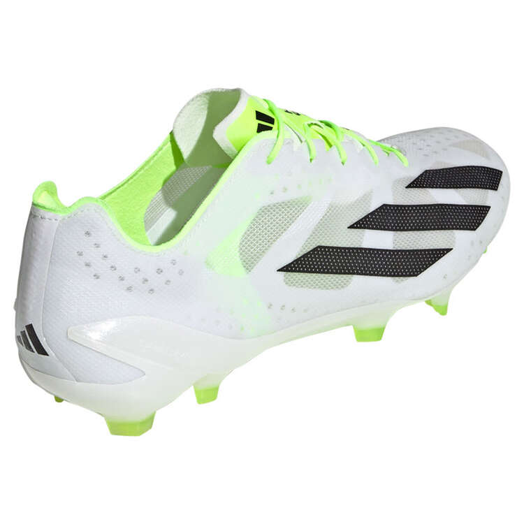 adidas X Crazyfast+ Football Boots White/Black US Mens 13 / Womens 14, White/Black, rebel_hi-res