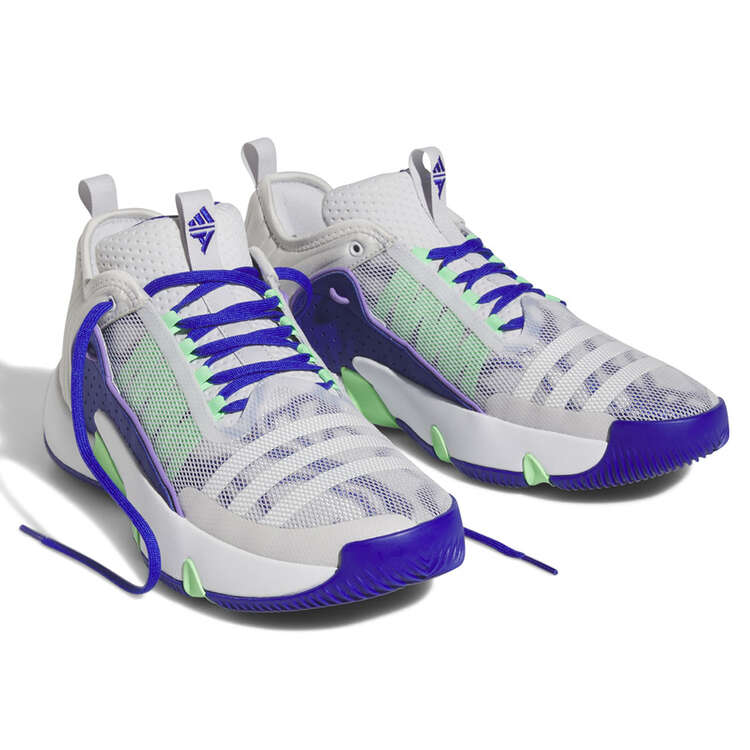 adidas Trae Unlimited Basketball Shoes, Grey/White, rebel_hi-res