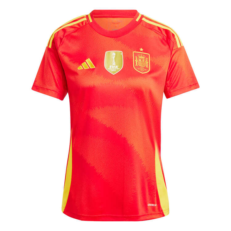 Spain 2024/25 Womens Home Jersey Red XS, Red, rebel_hi-res