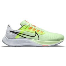 Nike Air Zoom Pegasus 38 Mens Running Shoes White/Yellow US 7, White/Yellow, rebel_hi-res