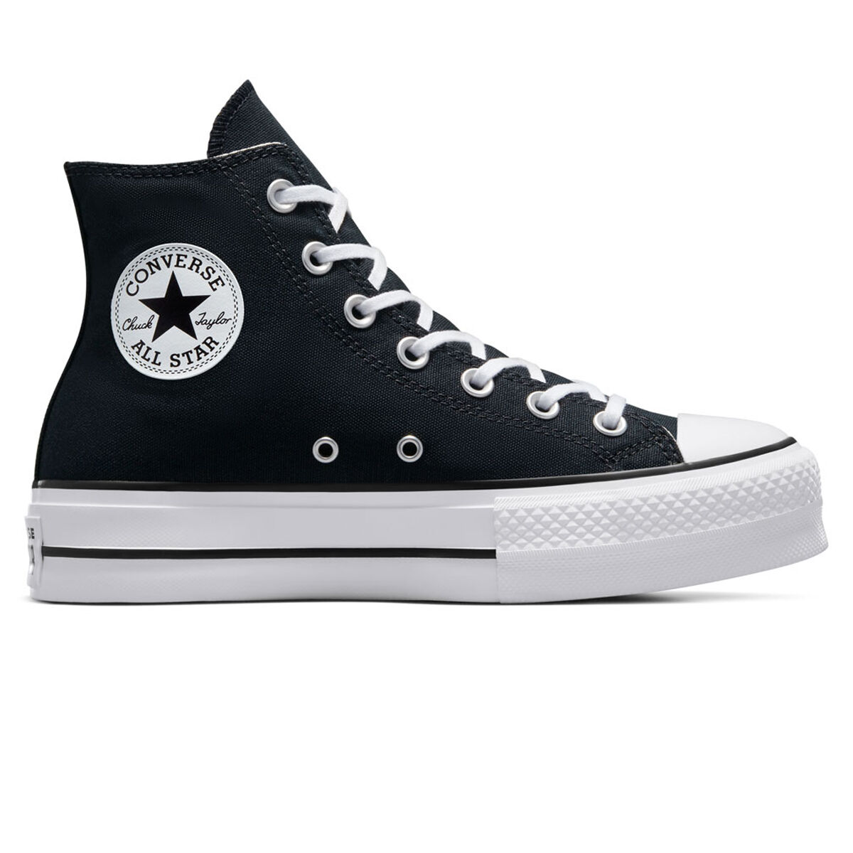 Converse A05347C Chuck 70 De Luxe Heeled Ankle Boot Black White Size US 5 -  10 | eBay