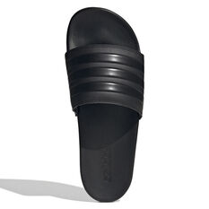 adidas Adilette Comfort Mens Slides, Black, rebel_hi-res