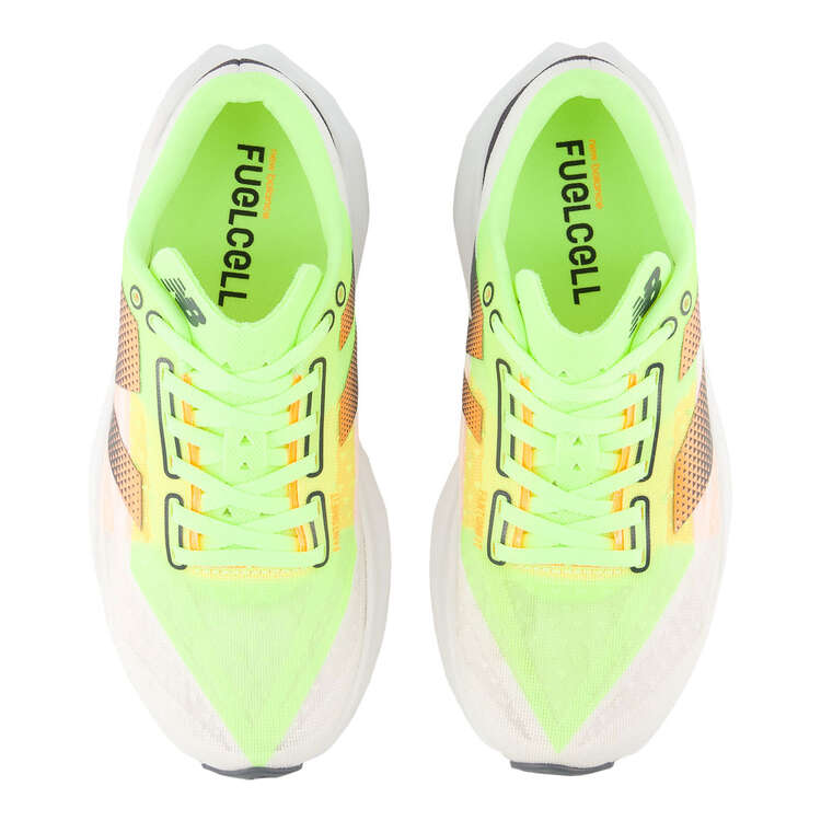 New Balance FuelCell Rebel V4 Womens Running Shoes, White/Black, rebel_hi-res