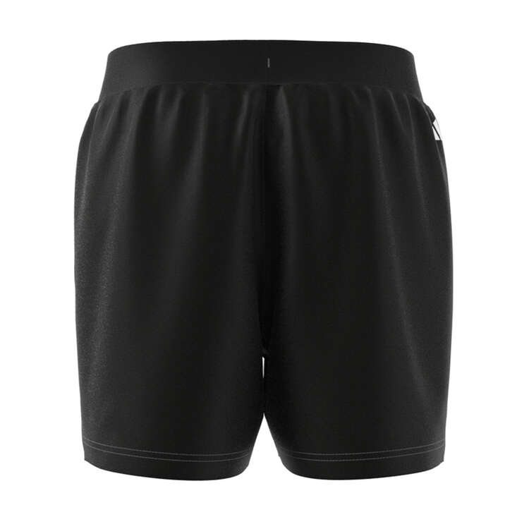 adidas Mens Select Summer 5-Inch Basketball Shorts, Black, rebel_hi-res