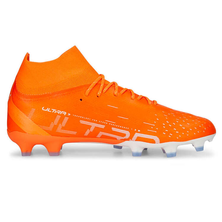 Puma Ultra Pro Football Boots, Orange/White, rebel_hi-res
