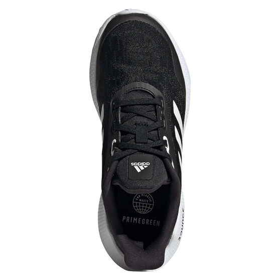 adidas EQ21 Run GS Kids Running Shoes, Black/White, rebel_hi-res