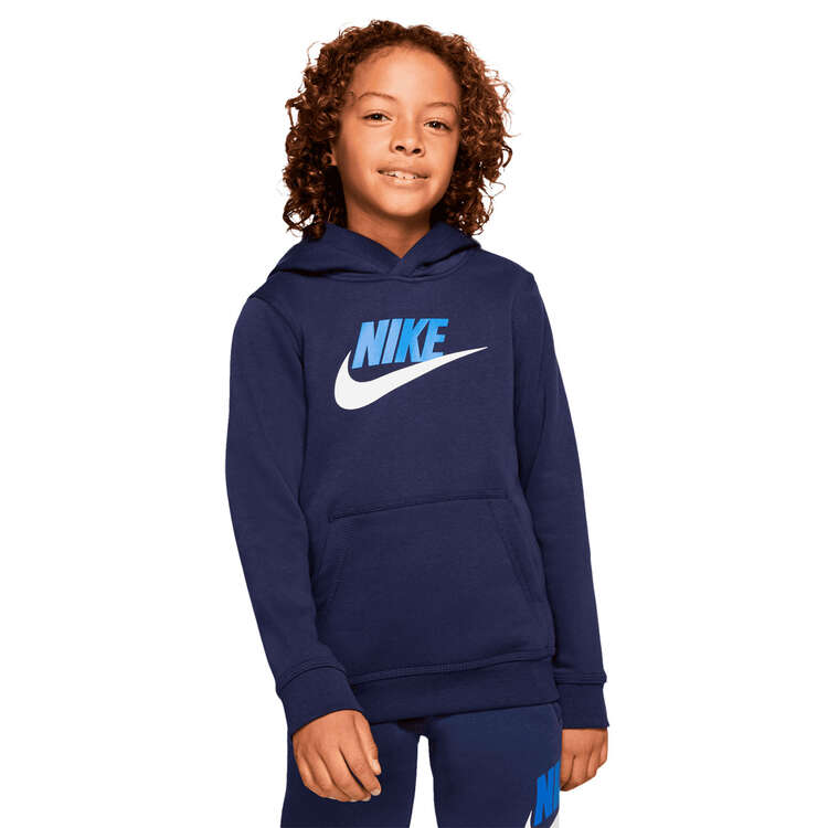 Nike Boys Sportswear Club Plus HBR Pullover Hoodie, , rebel_hi-res