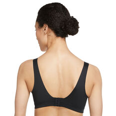 Nike Womens Dri-FIT Alpha High Support Padded Adjustable Sports Bra, Black, rebel_hi-res