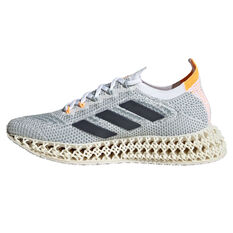 adidas 4DFWD Womens Running Shoes, White/Navy, rebel_hi-res