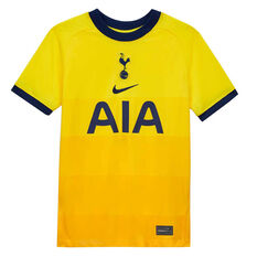 Tottenham Hotspur 2020/21 Kids Third Jersey Yellow S, Yellow, rebel_hi-res
