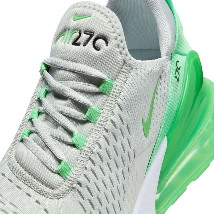 Nike Air Max 270 Mens Casual Shoes, Grey/Green, rebel_hi-res